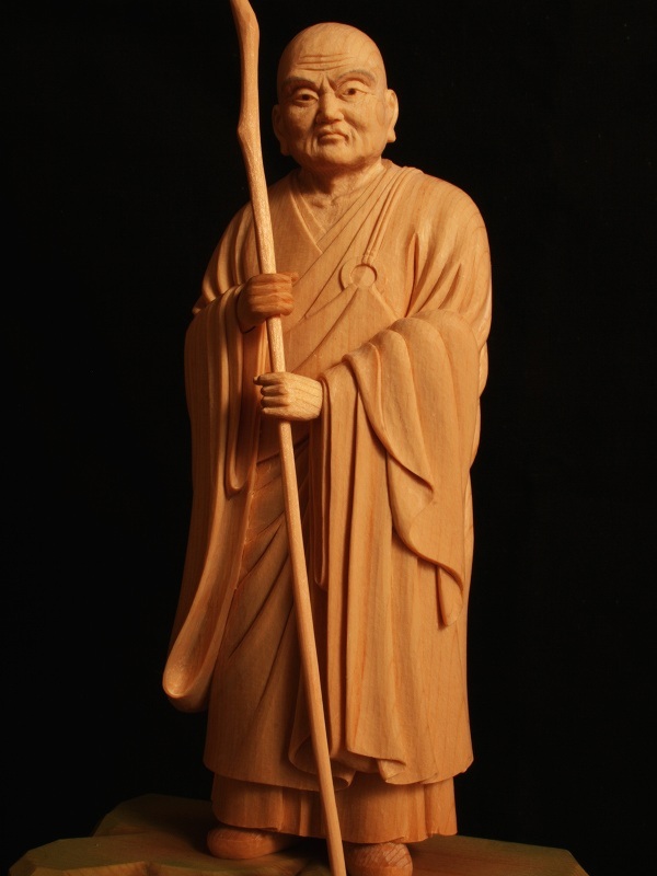 跋陀婆羅(バッタバラ)菩薩像　（立像５寸）