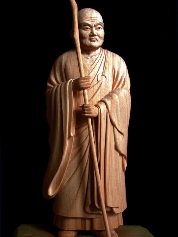 跋陀婆羅(バッタバラ)菩薩像　（立像５寸）